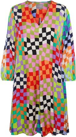 Cuvarla Dress Kort Kjole Multi/patterned Culture