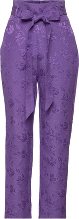 Pucca By Nbs Bottoms Trousers Straight Leg Purple Custommade