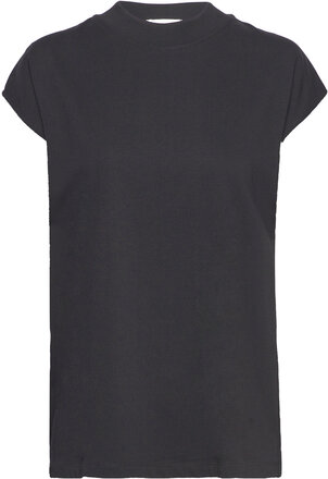 Maggie T-Shirt Tops T-shirts & Tops Short-sleeved Black House Of Dagmar
