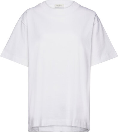 Over D Cotton Tee Designers T-shirts & Tops Short-sleeved White House Of Dagmar
