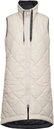 Laval Vest Sport Quilted Vests Cream Daily Sports