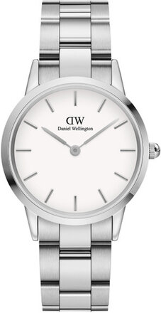 Iconic Link 32 S White Accessories Watches Analog Watches Silver Daniel Wellington