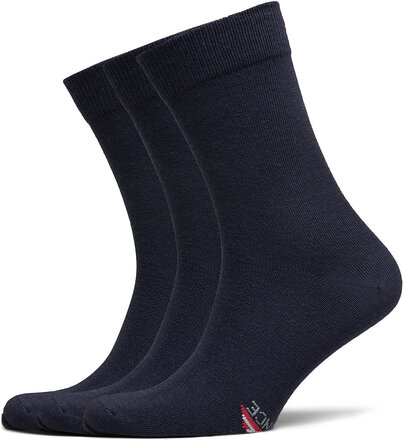Merino Dress Socks 3-Pack Underwear Socks Regular Socks Blå Danish Endurance*Betinget Tilbud