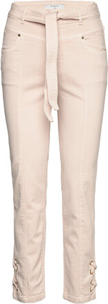 Shamble Pants Bottoms Trousers Slim Fit Trousers Pink Dante6