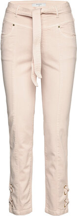 Shamble Pants Slimfit Bukser Stoffbukser Rosa Dante6*Betinget Tilbud