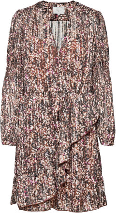 Belief Print Jacquard Dress Kort Kjole Multi/mønstret Dante6*Betinget Tilbud