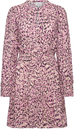 D6Tovelo Ruffle Mini Dress Kort Klänning Pink Dante6