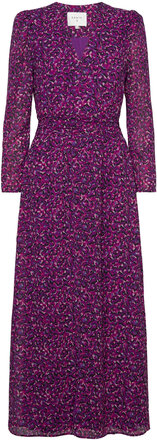 D6Vyana Printed Maxi Dress Maxikjole Festkjole Purple Dante6