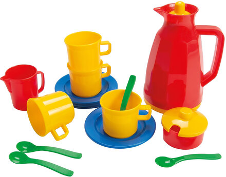 Coffee Set In A Box Toys Toy Kitchen & Accessories Coffee & Tee Sets Multi/mønstret Dantoy*Betinget Tilbud