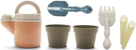 Bio Planting Set With Watering Can Toys Outdoor Toys Sand Toys Multi/mønstret Dantoy*Betinget Tilbud