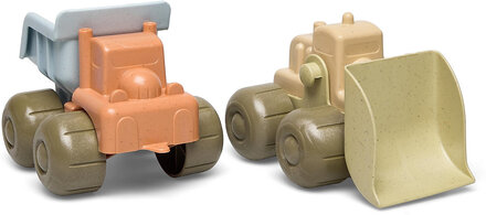 Bio Construction Vehicle Set Giftbox Toys Toy Cars & Vehicles Toy Vehicles Construction Cars Multi/patterned Dantoy