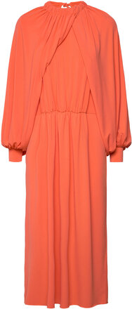Fay - Delicate Stretch Dresses Cocktail Dresses Oransje Day Birger Et Mikkelsen*Betinget Tilbud