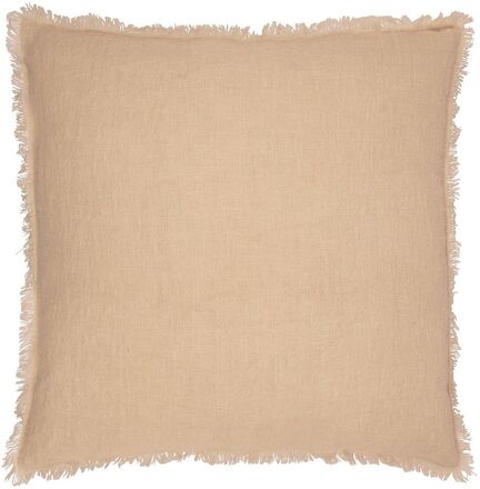 Day Linen Cushion Cover Home Textiles Cushions & Blankets Cushion Covers Brown DAY Home