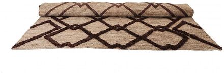 Day Floor Home Textiles Rugs & Carpets Cotton Rugs & Rag Rugs Beige DAY Home