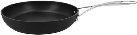 Alu Pro 5, Stegepande 28 Cm Sølv-Sort Rund Alu Home Kitchen Pots & Pans Frying Pans Black DEMEYERE