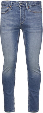 Mens Trousers Long Jeans Skinny Jeans Blå Denham*Betinget Tilbud