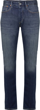 Mens Trousers Long Jeans Bottoms Jeans Regular Navy Denham