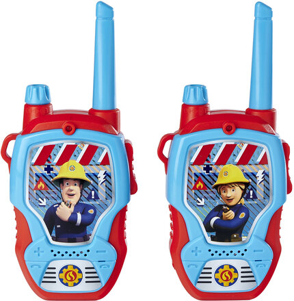 Fireman Sam Walkie Talkie Toys Role Play Toy Tools Multi/patterned Dickie Toys
