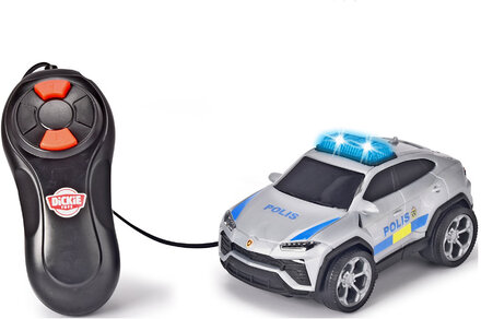 Swedish Lamborghini Urus Police Car Toys Remote Controlled Toys Multi/patterned Dickie Toys