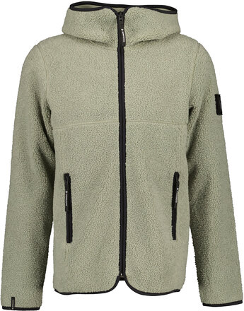 Bror Usx Fz 3 Tops Sweatshirts & Hoodies Fleeces & Midlayers Green Didriksons