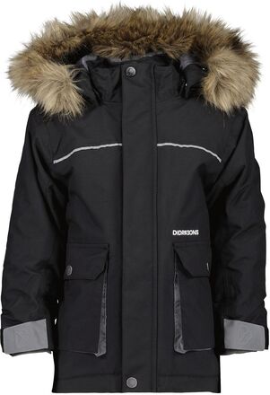 Kure Kids Parka 6 Sport Jackets & Coats Parka Jackets Black Didriksons