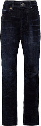 Narrot-R-J-N Trousers Jeans Regular Jeans Blå Diesel*Betinget Tilbud