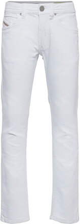 Thommer-J Jjj Trousers Bottoms Jeans Regular Jeans White Diesel