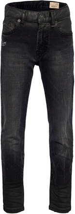 Mharky-J Trousers Jeans Regular Jeans Svart Diesel*Betinget Tilbud