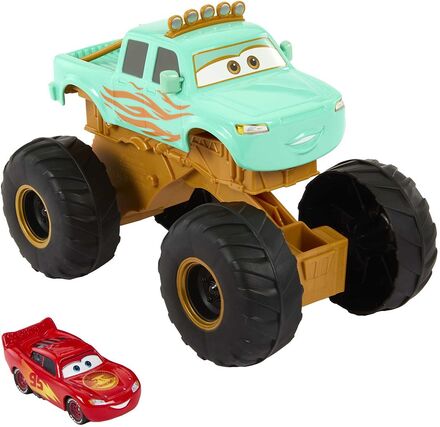 Disney Pixar Cars Disney And Pixar Cars On The Road Circus Stunt Ivy Toys Toy Cars & Vehicles Toy Vehicles Trucks Multi/patterned Disney Pixar Cars