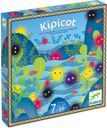 Kipicot Toys Puzzles And Games Games Board Games Multi/mønstret Djeco*Betinget Tilbud