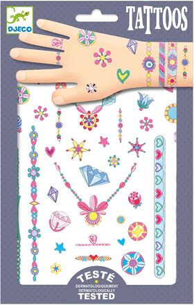 Jenni´s Jewels Toys Creativity Drawing & Crafts Craft Tattoos Multi/patterned Djeco
