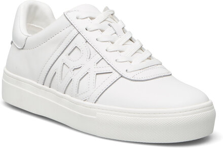 Jennifer - Lace Up S Låga Sneakers White DKNY