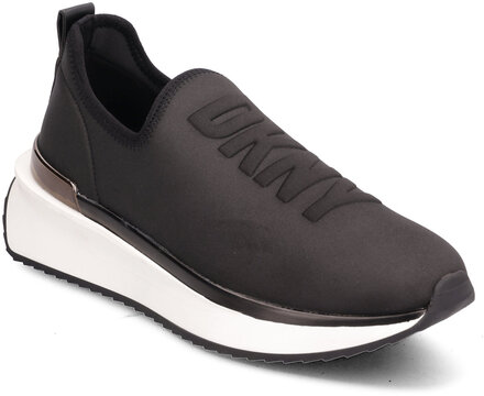 Alona - Slip On Snea Sneakers Svart DKNY*Betinget Tilbud