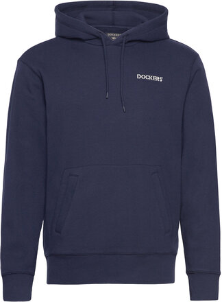 T2 Hoodie Core Tops Sweatshirts & Hoodies Hoodies Blue Dockers