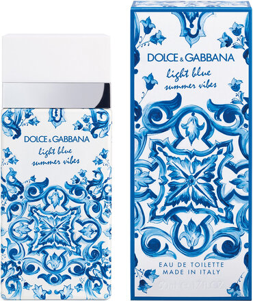 Light Blue Summer Vibes Edt 50 Ml Parfyme Eau De Toilette Nude Dolce&Gabbana*Betinget Tilbud