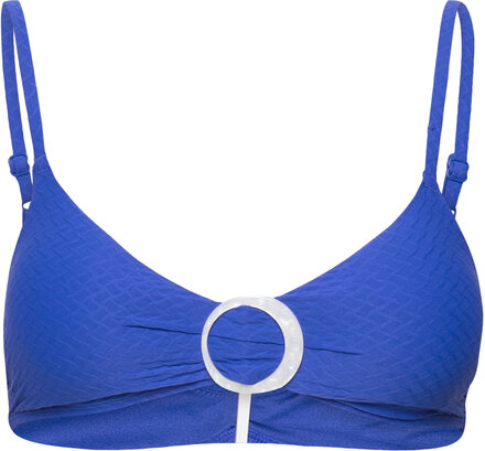 Sarramea Bikini_Top Swimwear Bikinis Bikini Tops Triangle Bikinitops Blue Dorina