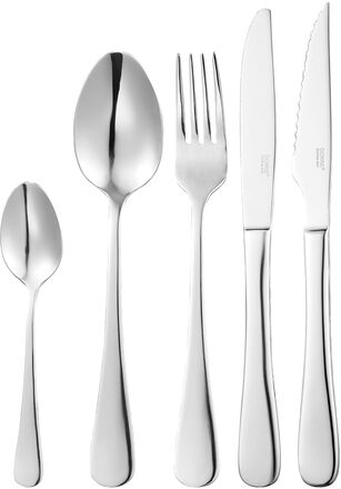 Cutlery Set Classic Set Of 30 Home Tableware Cutlery Cutlery Set Silver Dorre
