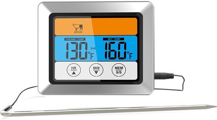Meat Thermometer Grad Home Kitchen Kitchen Tools Thermometers & Timers Silver Dorre