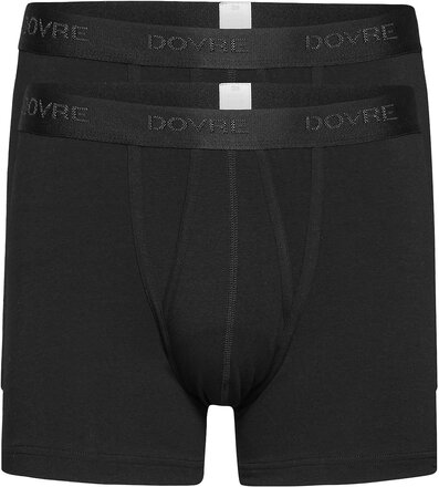 Dovre Tights 2-Pack Gots Boxerkalsonger Black Dovre