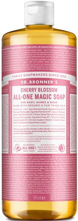 Pure Castile Liquid Soap Cherry Blossom Duschkräm Nude Dr. Bronner’s