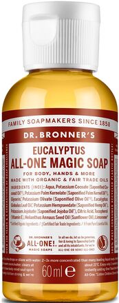18-In-1 Castile Liquid Soap Eucalyptus Beauty Women Home Hand Soap Liquid Hand Soap Nude Dr. Bronner’s