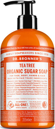 Sugar Soap Tea Tree Beauty WOMEN Home Hand Soap Liquid Hand Soap Nude Dr. Bronner’s*Betinget Tilbud