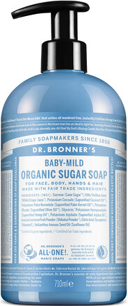Sugar Soap Baby-Mild Beauty WOMEN Home Hand Soap Liquid Hand Soap Nude Dr. Bronner’s*Betinget Tilbud