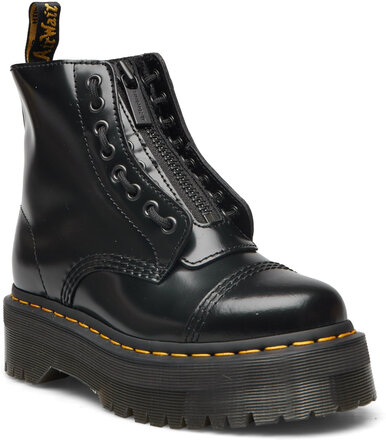 Sinclair Fl Black Buttero Sko Med Snøring Lave Svart Dr. Martens*Betinget Tilbud