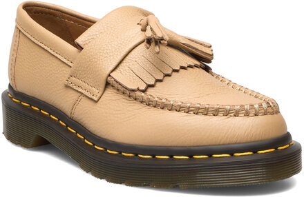 Adrian Savannah Tan Virginia Loafers Flade Sko Beige Dr. Martens