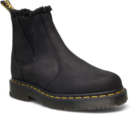2976 Wg Black Outlaw Wp Shoes Boots Ankle Boots Ankle Boots Flat Heel Black Dr. Martens