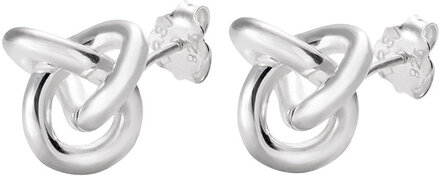 Le Knot Studs Designers Jewellery Earrings Studs Silver Drakenberg Sjölin
