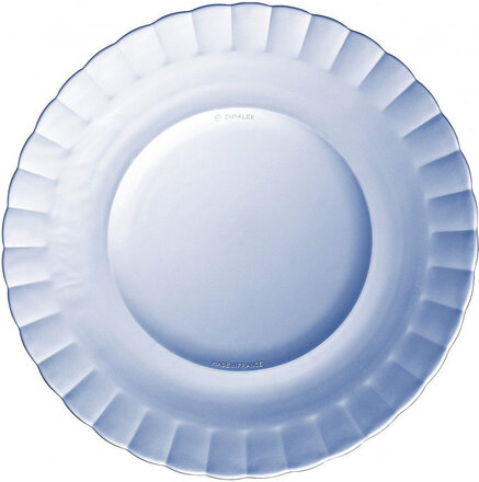 Picardie Assiette Creuse X 6 Home Tableware Plates Deep Plates Blue Duralex