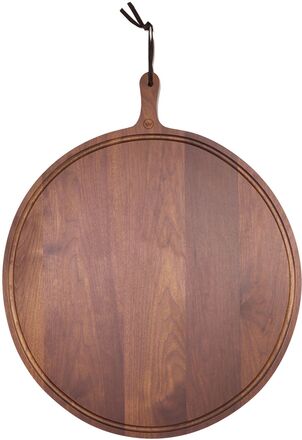 Bread Board Xl Round Home Kitchen Kitchen Tools Cutting Boards Wooden Cutting Boards Brown Dutchdeluxes