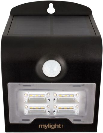 Mylight.me Wall Light 02 Led Solcelle Sensor Lampe Ip65 Home Lighting Outdoor Lighting Outdoor Wall Lights Nude E3light